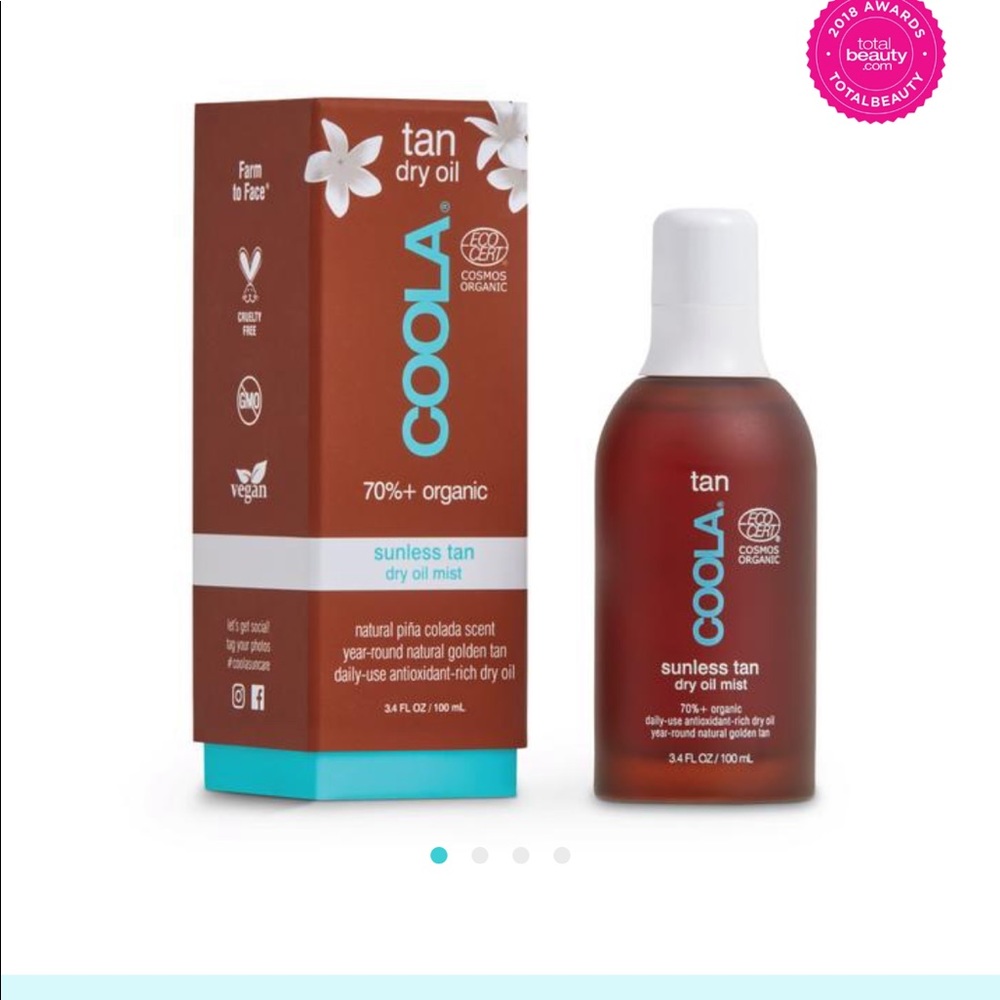 Tan dry oil coola